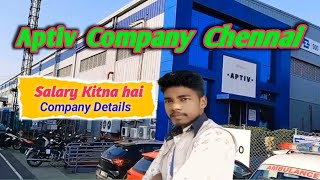 Aptiv Company Chennai  Vacancy Available  Salary Details  Company Work [upl. by Rammus589]