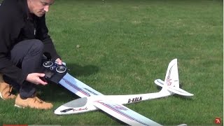 Test EasyGlider 4 von Multiplex  der ElektroseglerBericht aus Modell AVIATOR 062017 [upl. by Aitetel]