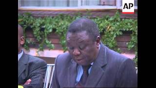 Tsvangirai elex officials SADC MDC members in embassy [upl. by Ahtebbat995]