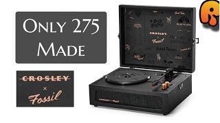 The LIMITED EDITION Crosley X Fossil Turntable  Recordology [upl. by Stout5]