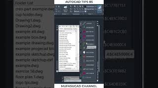 AutoCAD Tips 85 Block Drawing To Tool Palettes shortsvideo [upl. by Shamrao135]