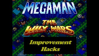 Mega Man Wily Wars Improvement Hacks  Full Playthrough Genesis [upl. by Atirhs647]