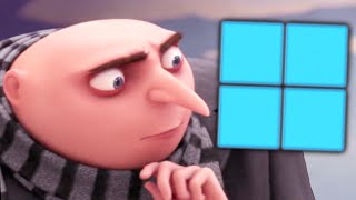 Gru Tries Windows 11 [upl. by Schroder]