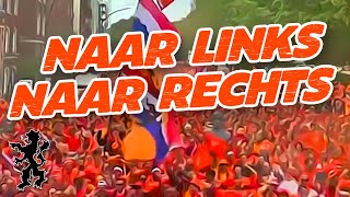 Naar links Naar rechts To the left To the right Holland football fans chant text english subtitle [upl. by Ailongam]