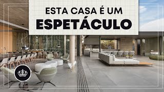 Casa INTEGRADA com a NATUREZA e inspirada na PEDRA DEKTON da Cosentino [upl. by Ifar]