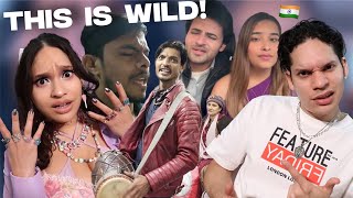 HOW THE HECK IS THIS NORMAL Latinos react to AMAZING Indian Singers in PUBLIC [upl. by Torto337]