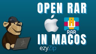 How to Open RAR Files in MacOS [upl. by Illil11]