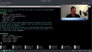 16C  SMBSambaCIFS Server w Kerberos Authentication [upl. by Enohpets449]