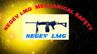 Negev LMGnegev Lmg KE mechanical safety [upl. by Anaujd]