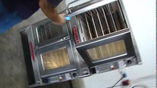 Blodgett double stack convection oven bakery EF111 [upl. by Rehpotsirahc257]