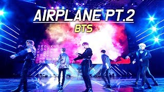 BTS  AIRPLANE PT2  LED FANCAM  LOTTE FAMILY CONCERT 2018  방탄소년단 180622 [upl. by Eno]