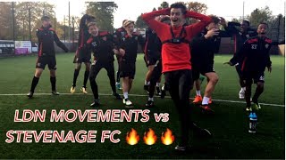 NUTMEGGING FUTURE PRO FOOTBALLERS Stevenage Fc academy CRAZY REACTIONS [upl. by Deden731]