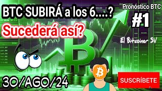 Bitcoin SUBIRÁ a los  Pronóstico Bitcoin [upl. by Xenos]