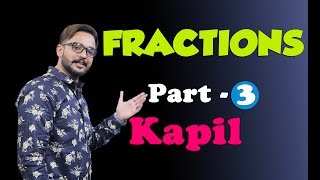 Fractions Class 6  Maths  Equivalent Fraction  Kapil Gargi [upl. by Blim]