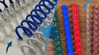 Coil Binding vs Comb Binding Which is Best for Your Project [upl. by Afinom911]