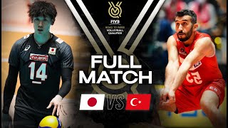 JPN 🇯🇵 vs 🇹🇷 TUR  Paris 2024 Olympic Qualification Tournament  Full Match  Volleyball [upl. by Sholley]