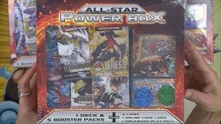 Opening 4 Pokemon AllStar Power Boxes [upl. by Yardley608]