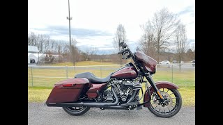 2018 HarleyDavidson Street Glide Special FLHXS Twisted Cherry Apes amp Extras  23995 [upl. by Anirec143]