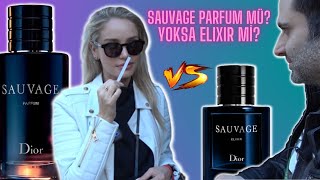 Dior Sauvage Elixir VS Dior Sauvage Parfum [upl. by Nnylaj642]