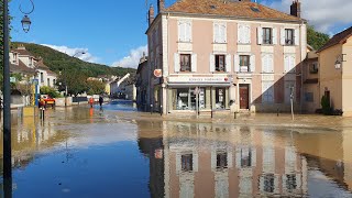 Inondation Yvelines vallée de Chevreuse Saint Rémy les Chevreuse LYvette a débordé 10 octobre 2024 [upl. by Swor118]