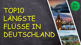 Top 10 längste Flüsse in Deutschland  Sachunterricht  4 Klasse  Grundschule [upl. by Rimidalg628]