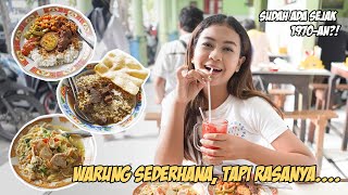 WARUNG SEDERHANA GUBENG POJOK  WARUNG LEGEND DARI 70AN ORANG LUAR KOTA SAMPAI RELA KESINI [upl. by Airak]