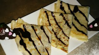 RECETA DE CREPES SIN HUEVO EGGLESS CREPES 😋 [upl. by Elicia]