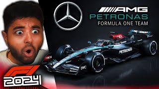 Mercedes F1 2024 Car Launch W15 Livery Reveal  F1 2024 Car Launch LIVE [upl. by Dnamra480]