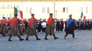 “Parata deroi”  Banda Musicale della Marina Militare Granatieri di Sardegna Aeronautica Militare [upl. by Enahpets]