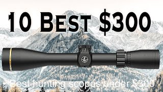 Best Hunting Scopes under 300 [upl. by Yorgo]