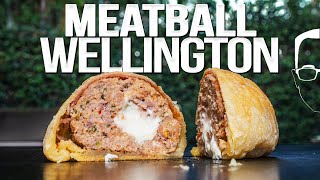 THE MEATBALL WELLINGTON  SAM THE COOKING GUY [upl. by Stclair]