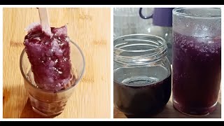 Homemade kala khatta syrup recipe for ice gola and sharbat [upl. by Hertzog303]