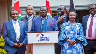 LIVERAILA ODINGA AND AZIMIO LEADERS PRESS BRIEFING OVER DIALOGUE TALKS [upl. by Childers]