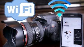 Canon T7i Wifi Setup [upl. by Pollux782]