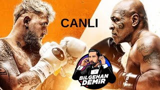 Mike Tyson vs Jake Paul Maçı CANLI I Bilgehan Demir [upl. by Clayson]