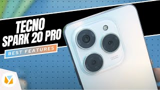 TECNO Spark 20 Pro Best Features you need to know [upl. by Norred]