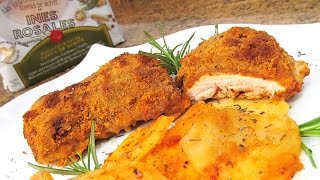 Pollo al Horno con Patatas y Tortas de Inés Rosales [upl. by Consuelo]