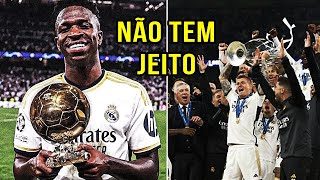 REAL MADRID CAMPEÃO E VINI JR BOLA DE OURO 2024 [upl. by Anatol]