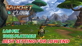 Ratchet amp Clank Aethersx2 Emulator Best Settings for Low End [upl. by Anaimad]