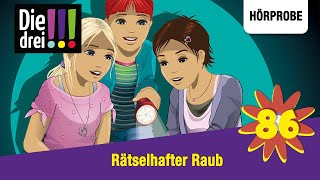 Die drei   Folge 86 Rätselhafter Raub  Hörprobe zum Hörspiel [upl. by Aysab696]