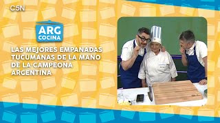 ARGENTINA COCINA las MEJORES EMPANADAS TUCUMANAS de la mano de la CAMPEONA ARGENTINA [upl. by Ecissej881]