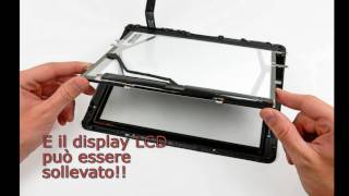 Cambiare Sostituire Riparare vetro iPad WIFI 3G Disassemble Front Glass Panel [upl. by Sutherland]