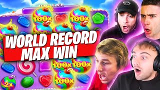 SWEET BONANZA MAX WIN TOP 5 WORLD RECORD WIN AyeZee Xposed Toaster WatchGamesTV Prodigydkk [upl. by Drauode804]