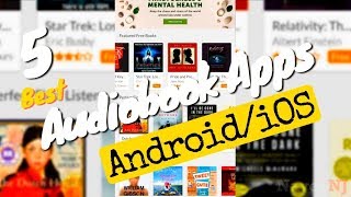 5 Best Audiobook Apps for AndroidiOS [upl. by Susejedairam]