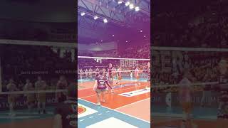 Left hand volleyball spike😳 👀😳 volleyball slow motion video 🎥 volleyball spiking😮shorts volleyball [upl. by Elohcin]