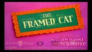 The Framed Cat 1950  recreation titles Reloaded [upl. by Russon]