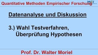 Erhebung mit Fragebogen 64 Datenanalyse und Diskussion Testverfahren Hypothesenpruefung [upl. by Freemon]