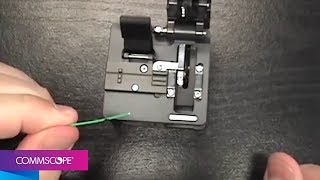 CommScope Fiber Optic Qwik II Connector Termination Video [upl. by Dloniger615]