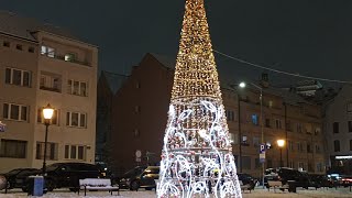 Weihnachtsmarkt Live Video aus Stettin  Szeczin in Polen 2021 Jarmark Bożonarodzeniowy w Szczecinie [upl. by Feucht202]