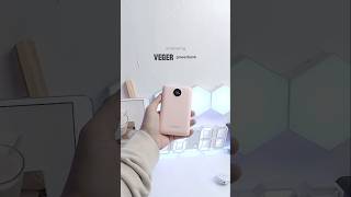 🍑 unboxing veger powerbank  cute pastel pink color  10000mAh powerbank [upl. by Asante]